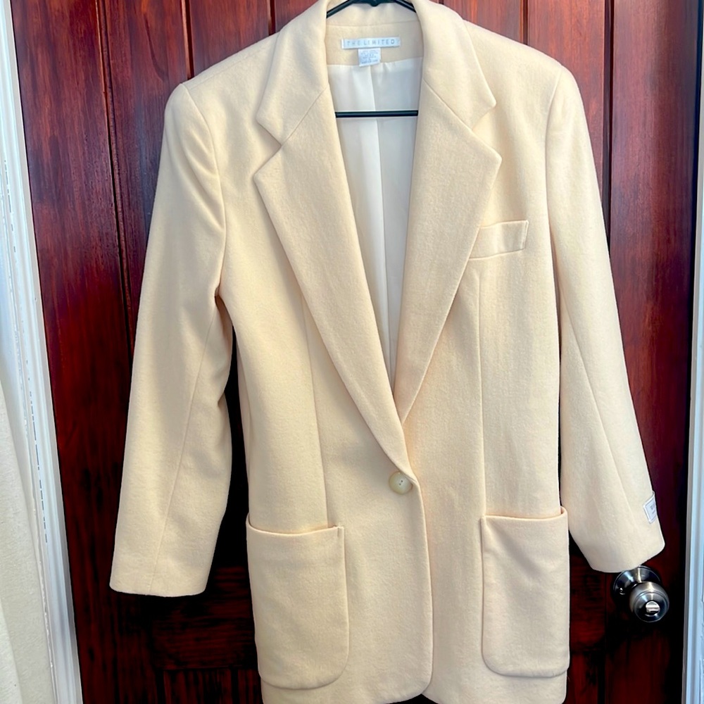 Cream Pea Coat